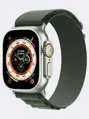 Зелёный хаки ремешок для смарт-часов Apple Watch Alpine Loop "Альпийская петля", нейлоновый, 42-49 мм
