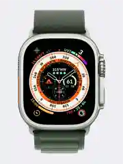 Зелёный хаки ремешок для смарт-часов Apple Watch Alpine Loop "Альпийская петля", нейлоновый, 42-49 мм