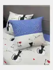 Постельное белье 1,5 сп / 2 спальное / евро / семейный Бязь ivSubelIa "Секрет", 70x70