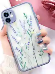 Небесно-голубой чехол на Айфон (iPhone) 11, XR, 7, 8 Plus, SE, 12, 13, 14, 15 Pro Max, пластиковый
