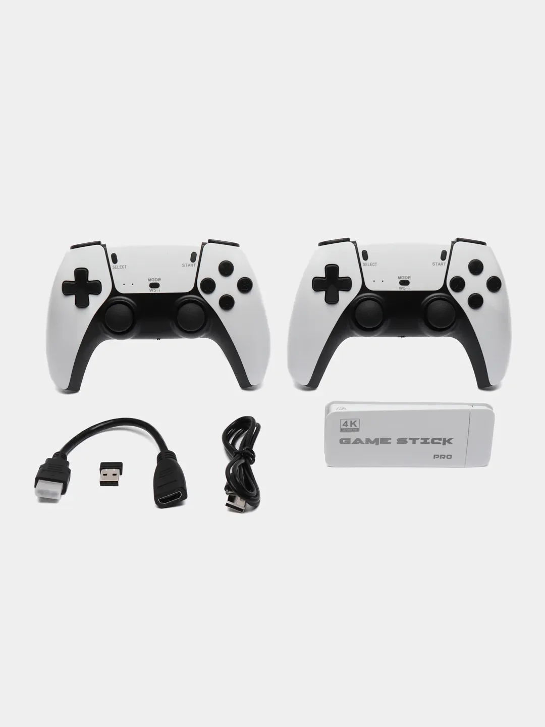 Белый игровая приставка Game Stick Lite, 64 / 32 Гб, со встроенными играми