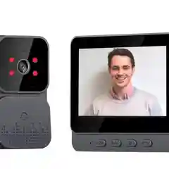 Умный, беспроводной, Wi Fi, видеозвонок, с дисплеем и функцией ночного видения, для дома