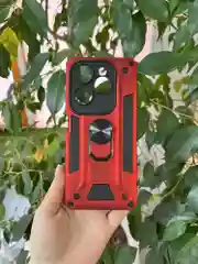 Красный чехол противоударный military для Infinix Hot 40 и 40 Pro / Инфиникс Хот 40 и 40 Про