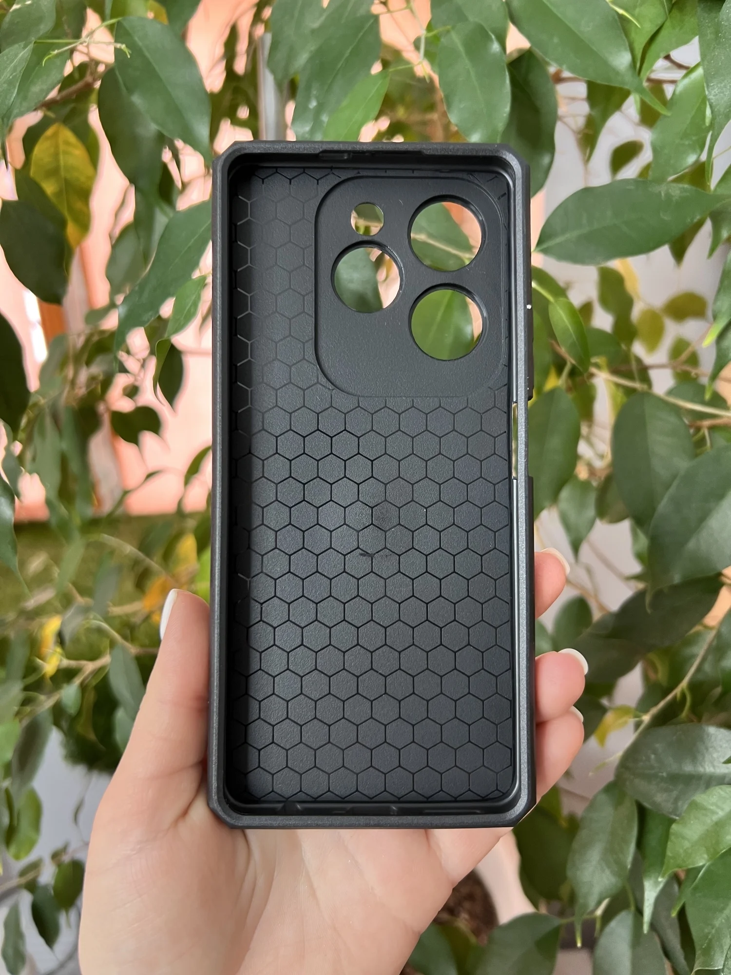 Тёмно-зелёный чехол противоударный military для Infinix Hot 40 и 40 Pro / Инфиникс Хот 40 и 40 Про