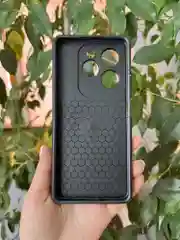 Тёмно-зелёный чехол противоударный military для Infinix Hot 40 и 40 Pro / Инфиникс Хот 40 и 40 Про