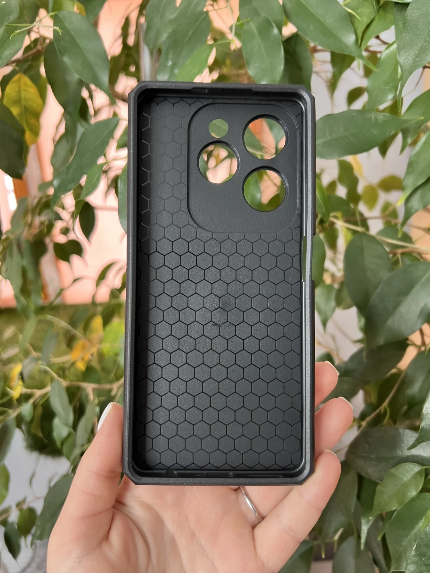 Серебряный чехол противоударный military для Infinix Hot 40 и 40 Pro / Инфиникс Хот 40 и 40 Про