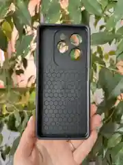 Серебряный чехол противоударный military для Infinix Hot 40 и 40 Pro / Инфиникс Хот 40 и 40 Про