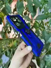 Синий чехол противоударный military для Infinix Hot 40 и 40 Pro / Инфиникс Хот 40 и 40 Про