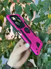 Фуксия чехол противоударный military для Infinix Hot 40 и 40 Pro / Инфиникс Хот 40 и 40 Про
