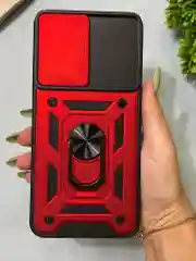 Красный чехол противоударный armors для Xiaomi Poco M5s и Redmi Note 10 4G и Redmi Note 10S