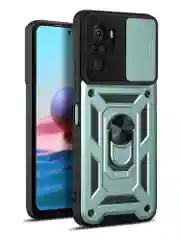Зеленый чехол противоударный armors для Xiaomi Poco M5s и Redmi Note 10 4G и Redmi Note 10S
