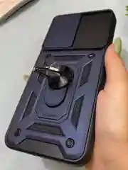 Темно-синий чехол противоударный armors для Xiaomi Poco M5s и Redmi Note 10 4G и Redmi Note 10S
