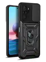 Черный чехол противоударный armors для Xiaomi Poco M5s и Redmi Note 10 4G и Redmi Note 10S