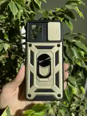 Золотой чехол противоударный armors для Xiaomi Poco M5s и Redmi Note 10 4G и Redmi Note 10S