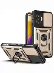 Темно-синий чехол противоударный armors для Xiaomi Poco F4 GT / Поко Ф4 ГТ с защитой камеры