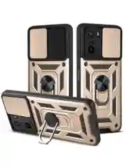 Черный чехол противоударный armors для Xiaomi Poco F3 / Поко Ф3 с защитой камеры