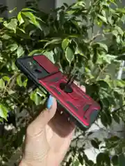Красный чехол противоударный armors для Xiaomi Poco F3 / Поко Ф3 с защитой камеры