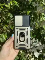 Золотой чехол противоударный armors для Xiaomi Poco F3 / Поко Ф3 с защитой камеры