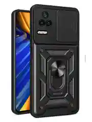 Чехол противоударный armors для Xiaomi Poco F4 / Поко Ф4 с защитой камеры
