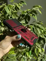 Красный чехол противоударный armors для Xiaomi Poco F4 / Поко Ф4 с защитой камеры