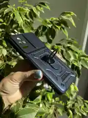 Темно-синий чехол противоударный armors для Xiaomi Poco F4 / Поко Ф4 с защитой камеры