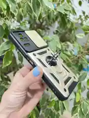 Золотой чехол противоударный armors для Xiaomi Poco F4 / Поко Ф4 с защитой камеры