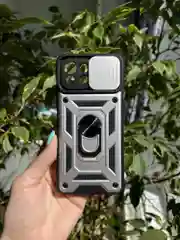Серебряный чехол противоударный armors для Xiaomi Mi 11 Lite 4G и 5G и NE/Ми 11 Лайт с защитой камеры