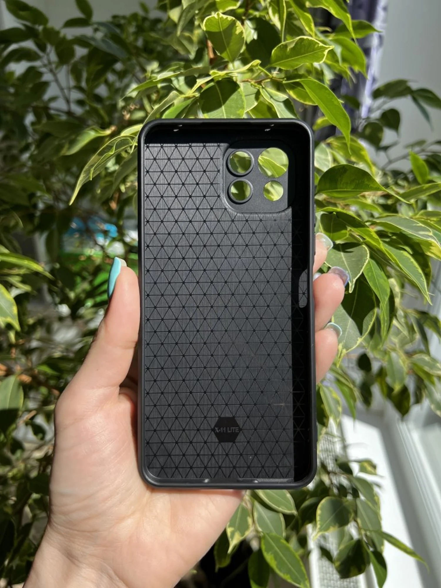 Темно-синий чехол противоударный armors для Xiaomi Mi 11 Lite 4G и 5G и NE/Ми 11 Лайт с защитой камеры