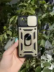Золотой чехол противоударный armors для Xiaomi Mi 11 Lite 4G и 5G и NE/Ми 11 Лайт с защитой камеры