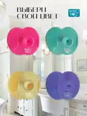 Силиконовая щеточка спонж для умывания лица и СПА BodyDoc, детский массажер для головы