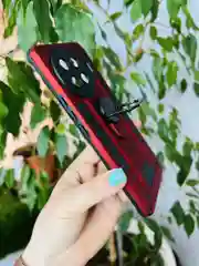 Красный чехол противоударный military для Tecno Spark 20 Pro Plus / Техно Спарк 20 Про +