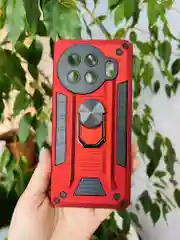 Красный чехол противоударный military для Tecno Spark 20 Pro Plus / Техно Спарк 20 Про +
