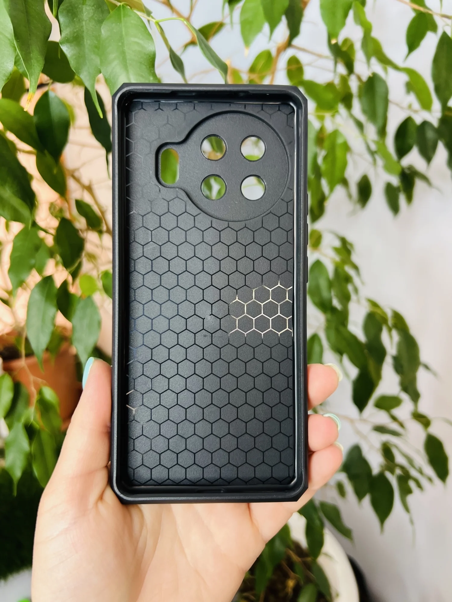 Темно-синий чехол противоударный military для Tecno Spark 20 Pro Plus / Техно Спарк 20 Про +