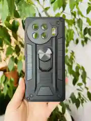 Черный чехол противоударный military для Tecno Spark 20 Pro Plus / Техно Спарк 20 Про +