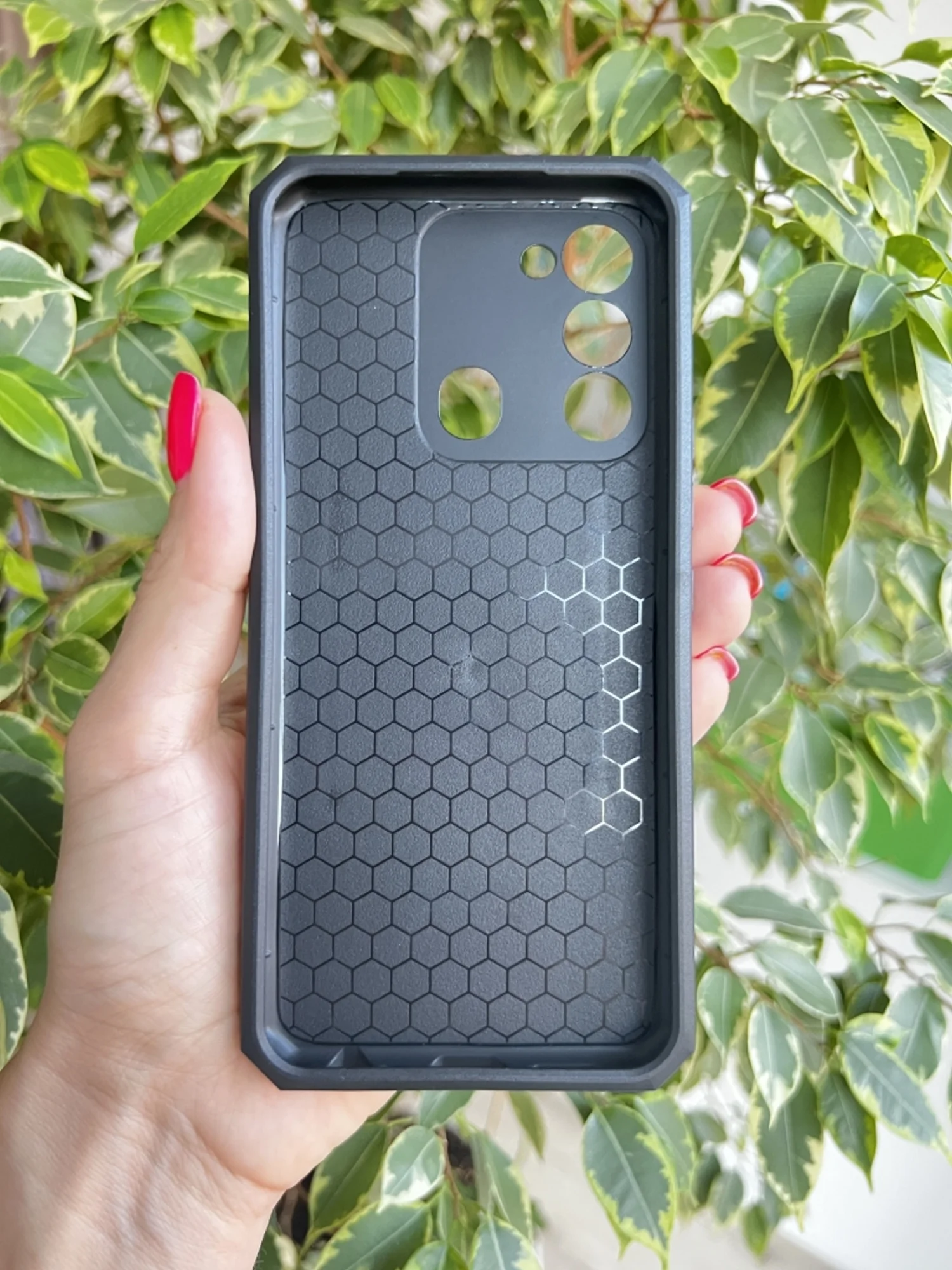 Серебряный чехол противоударный military для Tecno Spark 8C и Spark GO 2022/Техно 8С и Спарк ГО 2022
