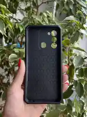 Темно-синий чехол противоударный military для Tecno Spark 8C и Spark GO 2022/Техно 8С и Спарк ГО 2022