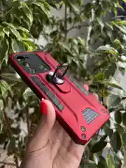 Красный чехол противоударный military для Tecno Spark 8C и Spark GO 2022/Техно 8С и Спарк ГО 2022