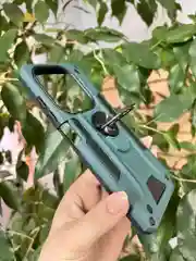 Тёмно-зелёный чехол противоударный military для Tecno Spark GO 2024 и Spark 20 и Spark 20C и Pop 8