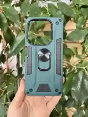 Тёмно-зелёный чехол противоударный military для Tecno Spark GO 2024 и Spark 20 и Spark 20C и Pop 8