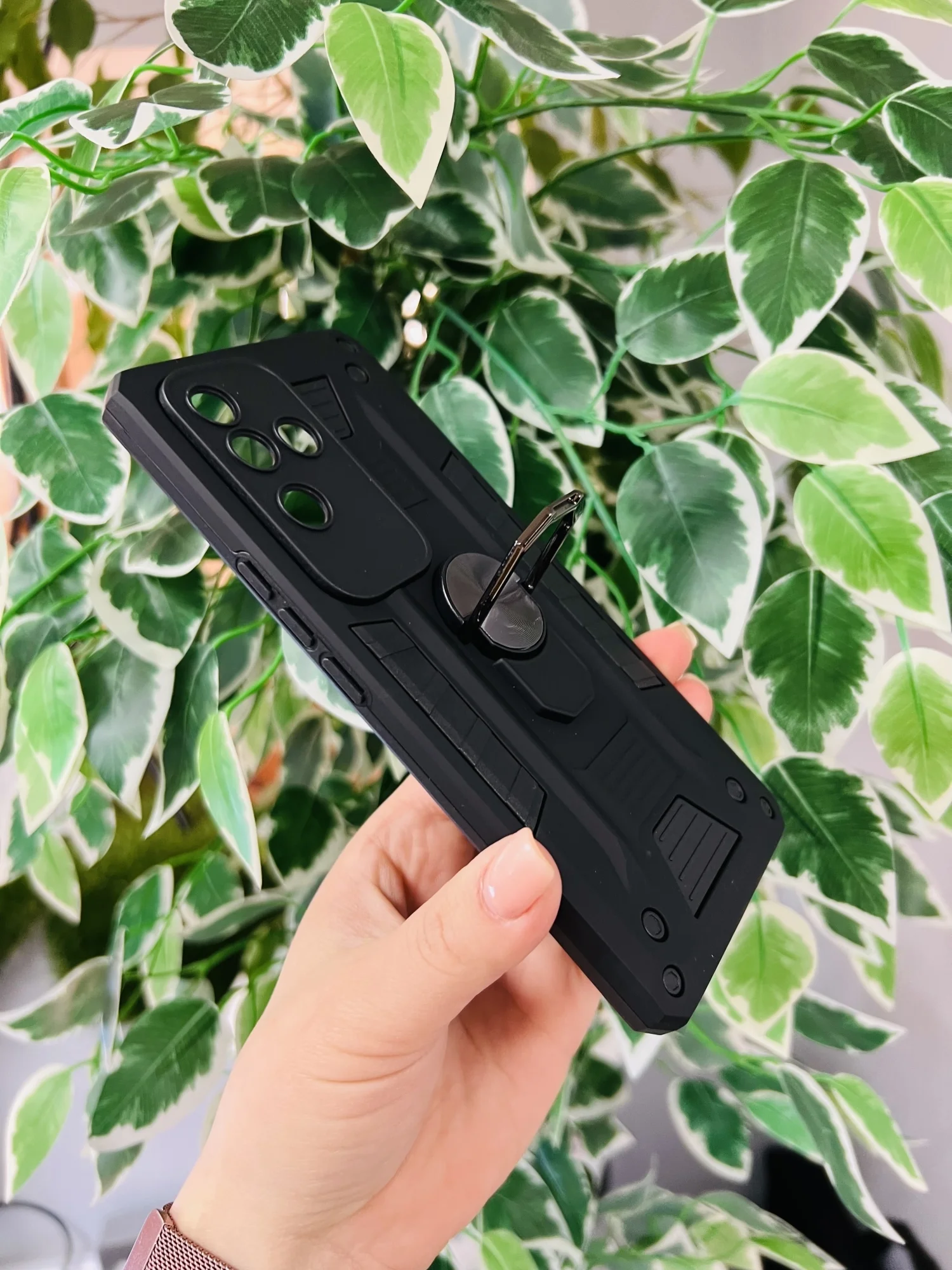 Черный чехол противоударный military для Vivo V30 и V30 Pro / Виво В30 и В30 Про