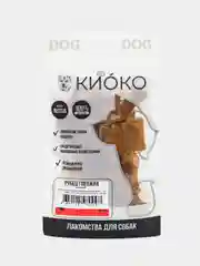Лакомство для собак Киоко Рубец говяжий, светлый, для мелких пород, 65 г