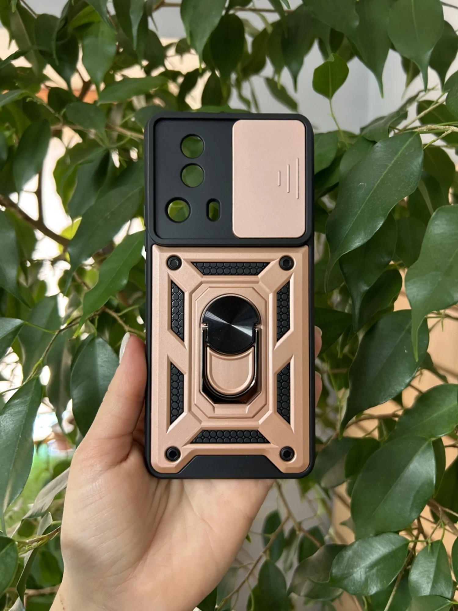 Розовый чехол противоударный armors для Xiaomi 13 Lite / Сяоми 13 Лайт с защитой камеры