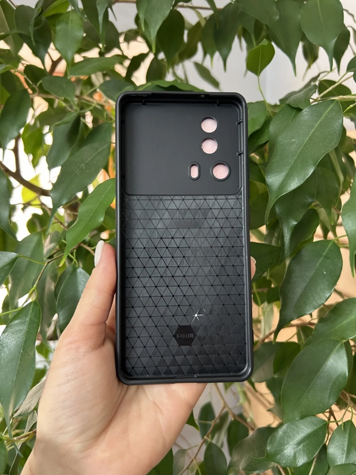 Красный чехол противоударный armors для Xiaomi 13 Lite / Сяоми 13 Лайт с защитой камеры