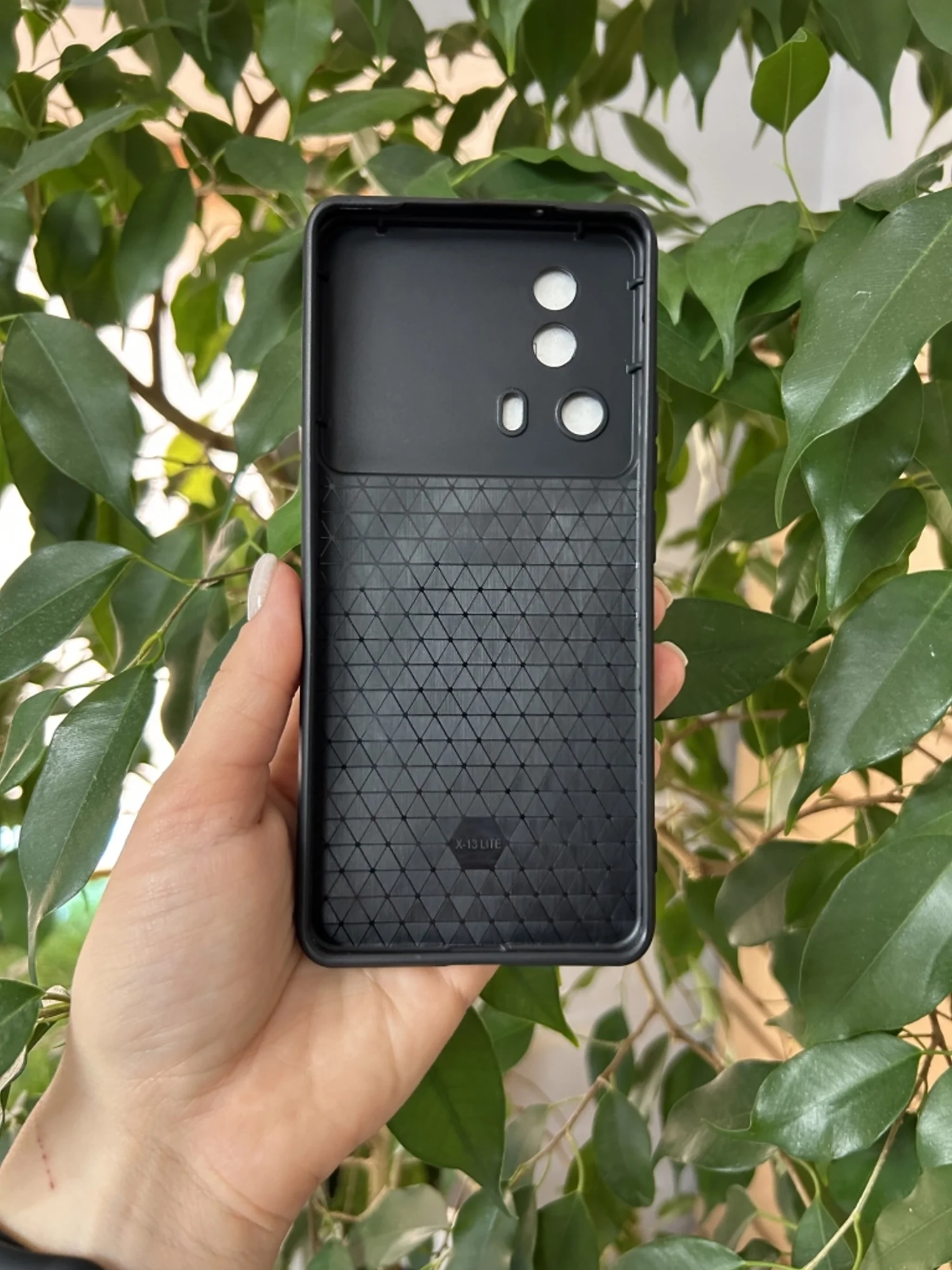 Серебряный чехол противоударный armors для Xiaomi 13 Lite / Сяоми 13 Лайт с защитой камеры