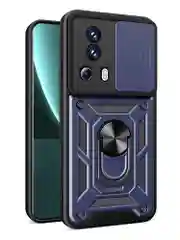 Темно-синий чехол противоударный armors для Xiaomi 13 Lite / Сяоми 13 Лайт с защитой камеры