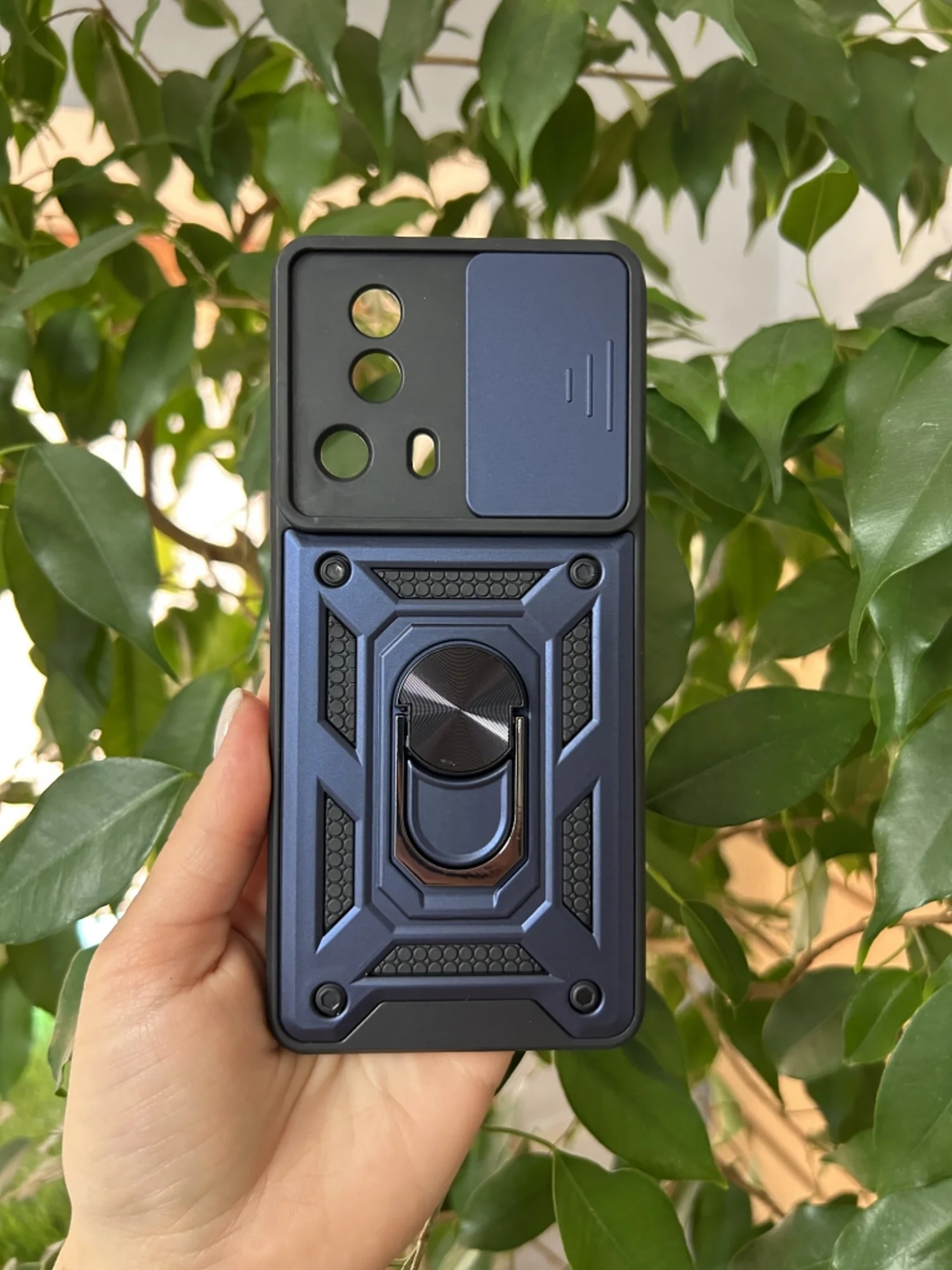 Темно-синий чехол противоударный armors для Xiaomi 13 Lite / Сяоми 13 Лайт с защитой камеры