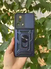 Темно-синий чехол противоударный armors для Xiaomi 13 Lite / Сяоми 13 Лайт с защитой камеры