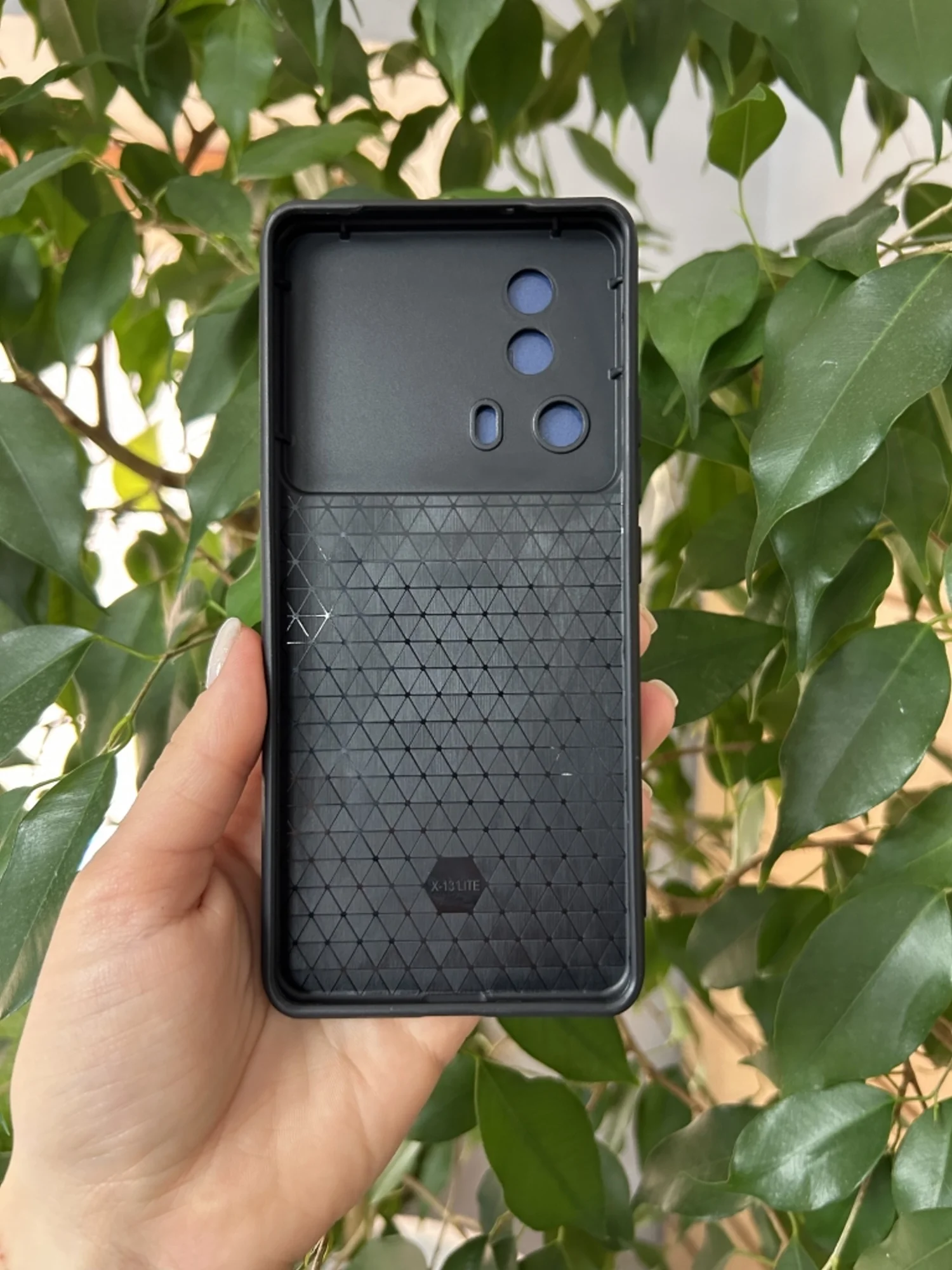 Темно-синий чехол противоударный armors для Xiaomi 13 Lite / Сяоми 13 Лайт с защитой камеры
