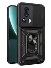 Черный чехол противоударный armors для Xiaomi 13 Lite / Сяоми 13 Лайт с защитой камеры