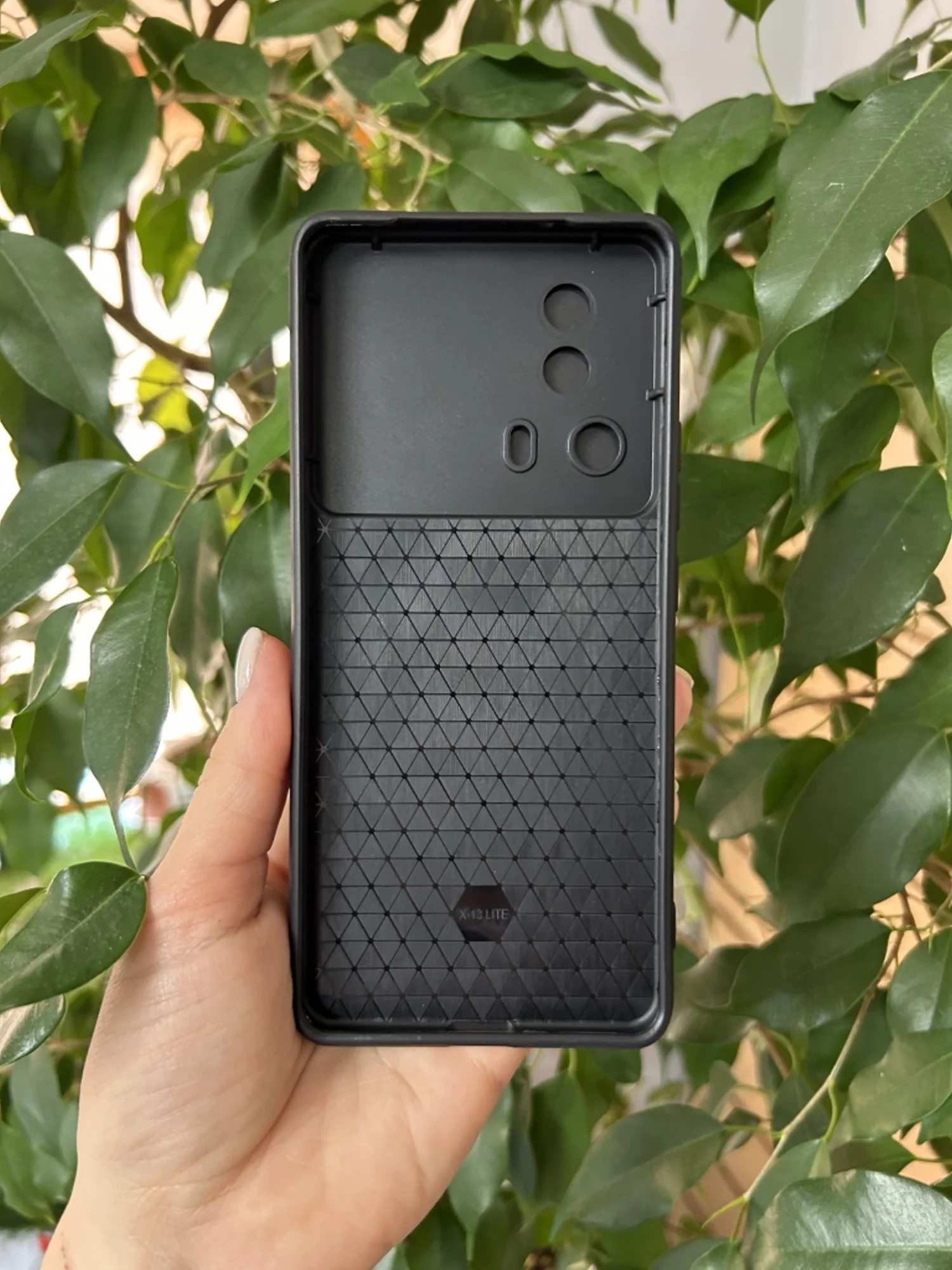 Черный чехол противоударный armors для Xiaomi 13 Lite / Сяоми 13 Лайт с защитой камеры